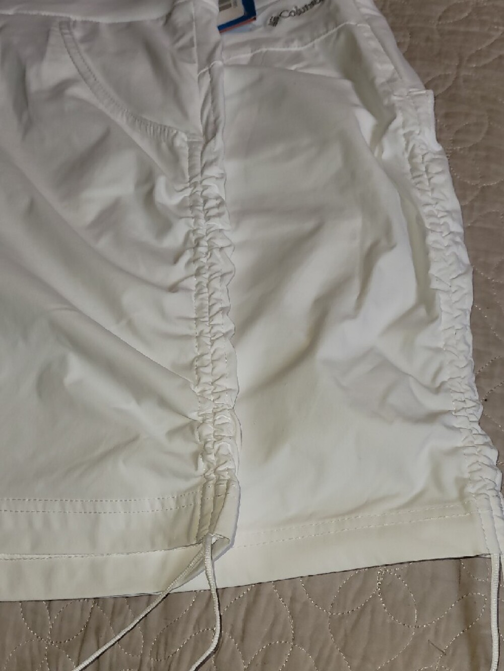Columbia White Women's Skort - Picture 7 of 9